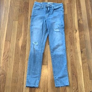 Levi skinny jeans